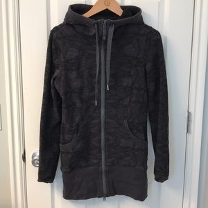 lululemon long cotton jacket - size 8